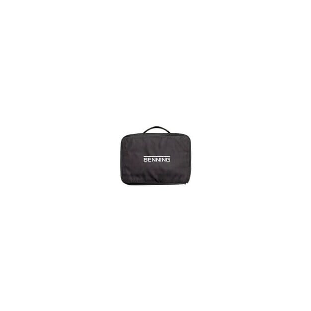 BENNING 10241436 Praktische strapazierfähige Bereitschaftstasche (Polyester/Nylon) Schwarz 360×65×280 mm 1 Fach – robust für Werkstatt und Service