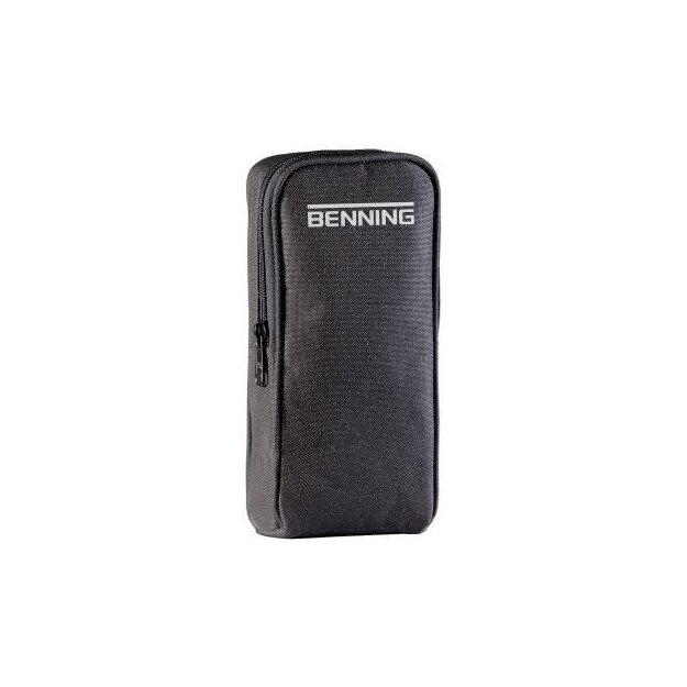 BENNING 10912 Kompakte Bereitschaftstasche S aus strapazierfähigem Polyester (110×50×220 mm) Reißverschluss Gürtelschlaufe auf der Rückseite ein Fach Schwarz