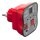 BENNING 20053 SDT 1 Steckdosentester für Schutzkontaktsteckdosen: PE-Fehlererkennung per Fingerkontakt (>50 V) 30 mA RCD-Auslösung 230 V AC CAT II 300 V ohne Batterie SDT 1