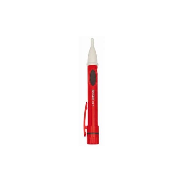BENNING 20054 Berührungsloser einpoliger Phasenprüfer VT 1 200–1000 V AC Kabelbruchdetektor LED+Summer kapazitives Messverfahren CAT IV 600 V inkl 2×AAA VT 1