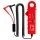 BENNING 44038 CC 3: Stromzangenadapter 1 A–300 A AC/DC Ausgang 1 mV/1 A zur Erweiterung analoger und digitaler Multimeter Zangenöffnung 25 mm CAT III 600 V inkl Tasche und 9V-Batterie CC 3