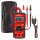 BENNING 44071 MM 5-2 True RMS-Multimeter: 600 V/10 A Temperatur −40…400 °C Durchgang/Diodentest 6000-count beleuchtetes LCD CAT IV 300 V / CAT III 600 V inkl Zubehör MM 5-2