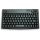 BENNING 44154 Kompakte QWERTZ-Industrie-Tastatur mit Notebook-Tastenfeld Maustasten 1x USB und 2x PS/2 Maße 292×165×35 mm Gewicht 0,6 kg — für Gerätetester QWERTZ