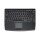 BENNING 44161 Kabelloses QWERTZ-Touchpad mit Maustasten und USB‑Empfänger (2,4 GHz) Maße 283×208×26 mm 0,65 kg batteriebetrieben – platzsparende Eingabe für mobile Arbeitsplätze