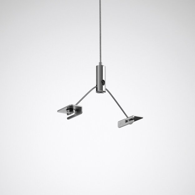 Trilux 9253600 Seilabhängung Varitura ZST/2000 Edelstahl