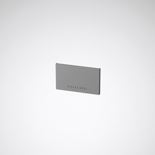 Trilux 6000001100 Endkappe YNS DH ZKS 7x4 03 Aluminium