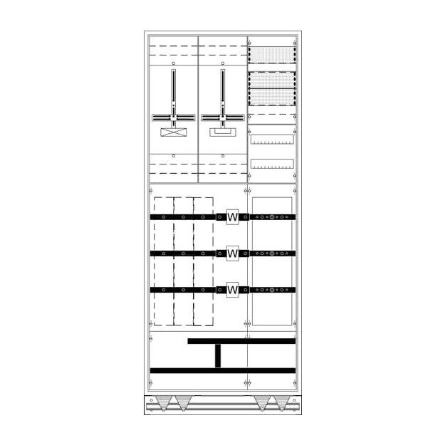 Striebel 2CPX056083R9999 MuW Schrank kpl. TX312G Bemes WX32K3L