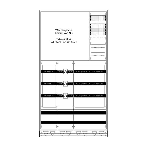 Striebel 2CPX056082R9999 MuW Schrank kpl. TX412S Bemes WX42K2L