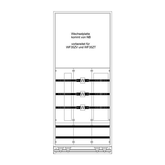 Striebel 2CPX056081R9999 MuW Schrank kpl. TX312S Bemes WX32K2L