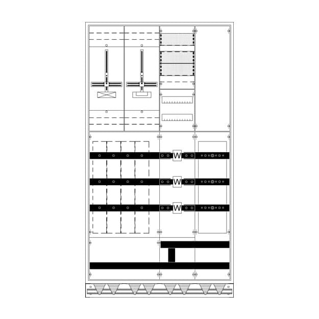Striebel 2CPX056084R9999 MuW Schrank kpl. TX412G Bemes WX42K3L