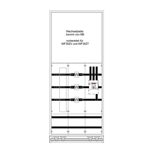 Striebel 2CPX056089R9999 MuW Schrank kpl. TX312S Bemes WX32K2S