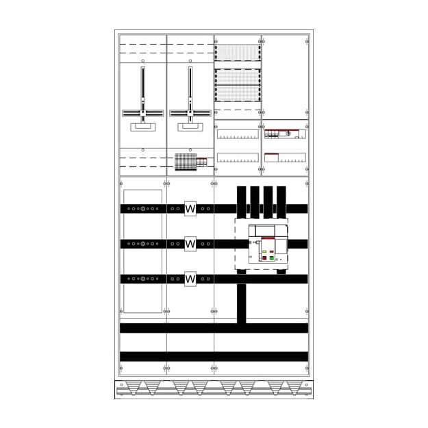 Striebel 2CPX056092R9999 MuW Schrank kpl. TX412G Bemes WX42E1S