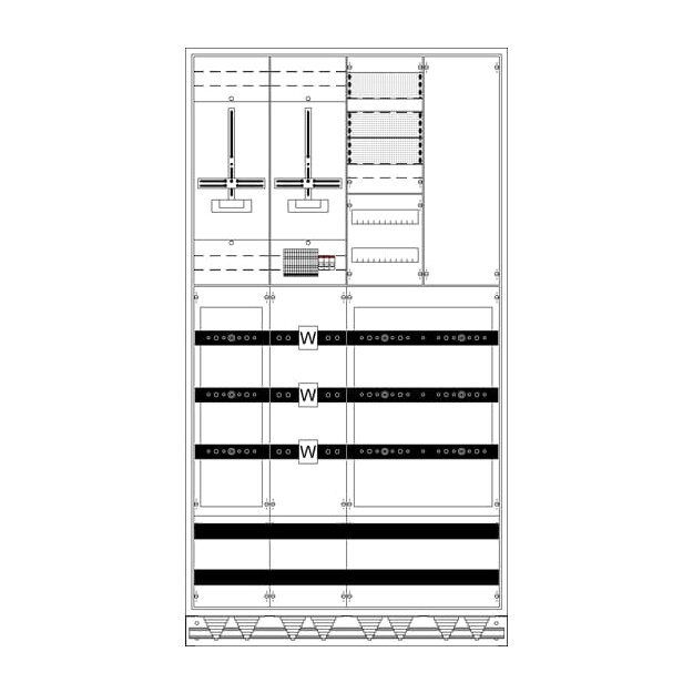 Striebel 2CPX056080R9999 MuW Schrank Bemessungsstrom In WX42K1L