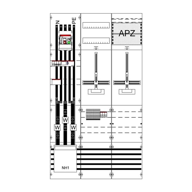 Striebel 2CPX056024R9999 MuW Feld Komplettfeld mit Zäh WF39EW13