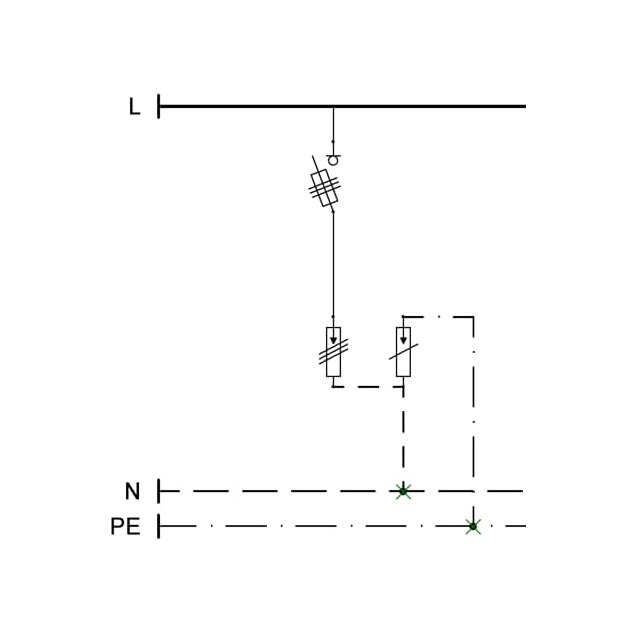 Striebel 2CPX056077R9999 MuW Ausrüstsatz für Überspannu WZU11