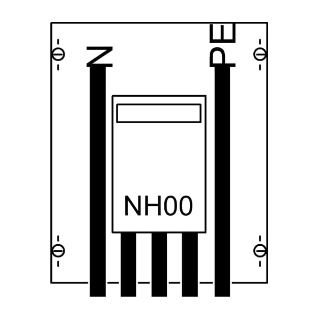 Striebel 2CPX056030R9999 Ausrüstsatz NH00 im anlagense WZA11