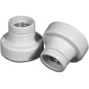 Houben 990010 Edisonfassung 3-teilig Porzellan...