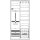 Striebel 2CPX054466R9999 Komplettschrank Aufputz Drei DA27TB