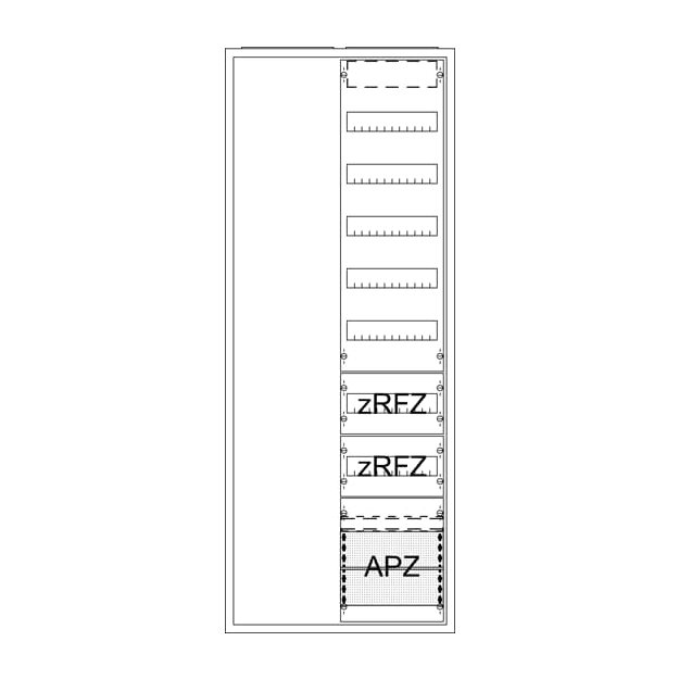 Striebel 2CPX054588R9999 Ausbauzählerschrank A29 1F 1V5 AA29A1AR2
