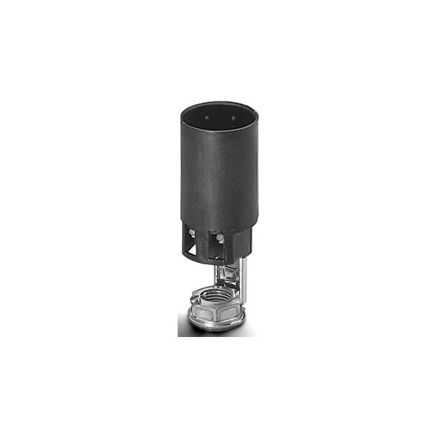 Houben 109813 Fassung E14 für Kerzen Schwarz