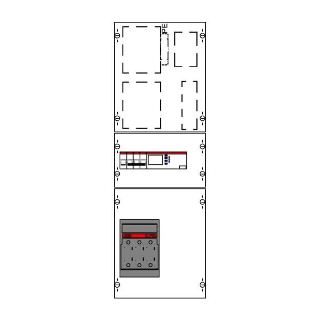 Striebel 2CPX035614R9999 Modul Netzschutz 2 AF80 61 kV KMN8S0110