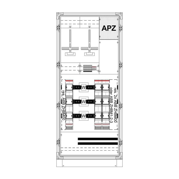 Striebel 2CPX032978R9999 M+W-Schrank 3/8R4+APZ+INL2ZHB KS4225Z
