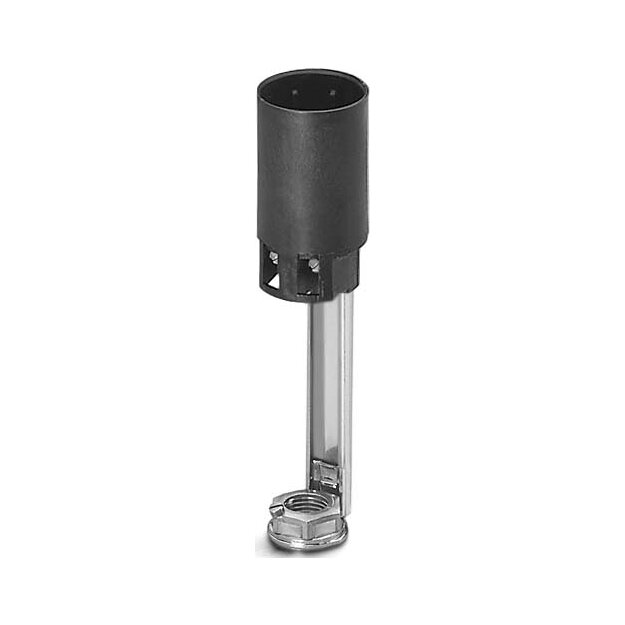 Houben 109815 Fassung E14 für Kerzen Schwarz
