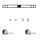 Striebel 2CPX038601R9999 Ausrüstsatz APZ Raum 300mm VS572
