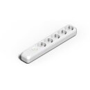 B-WARE Voxura M02-WS5-00 Mehrfachsteckdosenleiste 5-fach ohne Kabel mit Schalter weiß