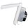 JUNG CD IP 44 Set Alpinweiß: CD1520BFKLWW SCHUKO Klappdeckelsteckdose + 551WU Dichtungsflansch IP44 + CD581WW Rahmen 1fach