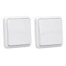 2x JUNG CD IP 44 Set Alpinweiß: CD1520BFKLWW SCHUKO Klappdeckelsteckdose + 551WU Dichtungsflansch IP44 + CD581WW Rahmen 1fach