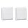 2x JUNG CD IP 44 Set Alpinweiß: CD1520BFKLWW SCHUKO Klappdeckelsteckdose + 551WU Dichtungsflansch IP44 + CD581WW Rahmen 1fach