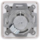 Jung Serie CD Komplett-Set Alpinweiß: Cat.6A iso-Anschlussdose UAE-Cat.6A iso-8/8 Up 0 + CD569-2UAWW Abdeckung f. IAE/UAE-Anschlussdose + CD581WW Rahmen 1fach