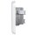 Jung Serie CD Komplett-Set Alpinweiß: Antennensteckdose 2f. EDU 04 F + CD561SATWW Abdeckung f. SAT-TV-Steckdose + CD581WW Rahmen 1fach