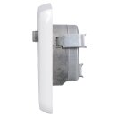 Jung Serie CD Komplett-Set Alpinweiß: Antennensteckdose EDA 302 F + CD561SATWW Abdeckung f. SAT-TV-Steckdose + CD581WW Rahmen 1fach
