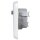 Jung Serie CD Komplett-Set Alpinweiß: Antennensteckdose EDA 302 F + CD561SATWW Abdeckung f. SAT-TV-Steckdose + CD581WW Rahmen 1fach