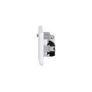 Jung Serie CD Komplett-Set Alpinweiß: Antennensteckdose EDA 302 F + CD561SATWW Abdeckung + Cat.6A iso-Anschlussdose + CD569-2UAWW Abdeckung + CD1520WW Steckdose + CD583WW Rahmen 3fach
