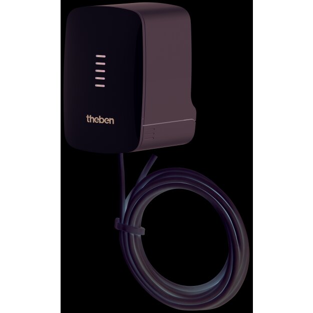 Theben 7319207 Digitale KNX-Zeitschaltuhr CHEOPS Schwarz