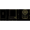 Theben 7319207 Digitale KNX-Zeitschaltuhr CHEOPS Schwarz
