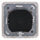 Jung Serie CD Komplett-Set Alpinweiß: 1730DD Drehdimmer Standard LED + CD1740WW Abdeckung mit Drehknopf + CD581WW Rahmen 1fach