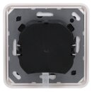 Jung Serie CD Komplett-Set Alpinweiß: 1710DE Tastdimmer Standard LED + CD1700WW Steuertaste Standard + CD581WW Rahmen 1fach