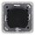 Jung Serie CD Komplett-Set Alpinweiß: 1710DE Tastdimmer Standard LED + CD1700WW Steuertaste Standard + CD581WW Rahmen 1fach