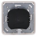 Jung Serie CD Komplett-Set Alpinweiß: TRDCD1790WW Raumtemperaturregler mit Display Standard + CD581WW Rahmen 1fach