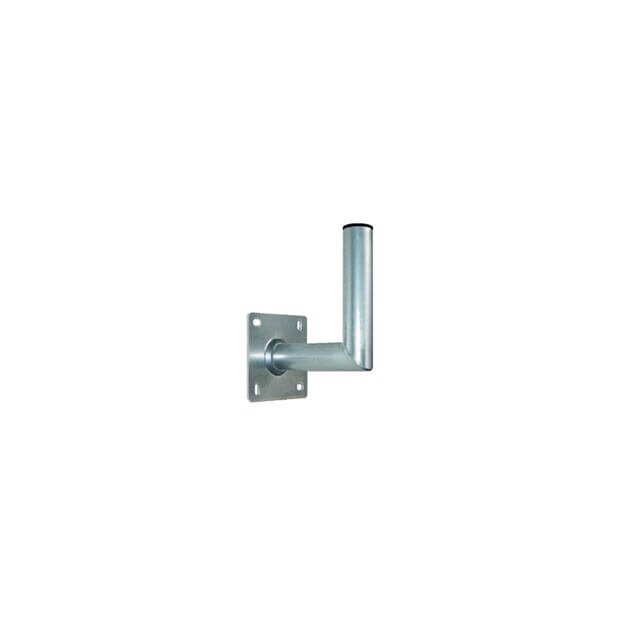 Wisi MN09B Alu-Wandhalterung verchromt Mast-Ø 50 mm Wandabstand 500 mm