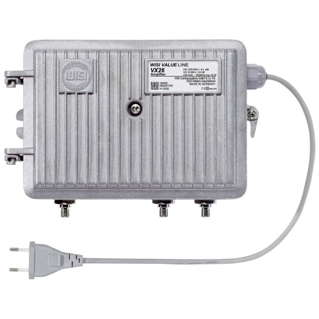 Wisi VX26H0650 Hausanschlussverstärker 41 dB ortsgespeist