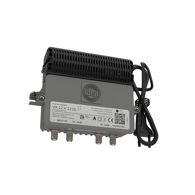 Wisi VX12V2220 Hausanschlussverstärker 22 dB ortsgespeist