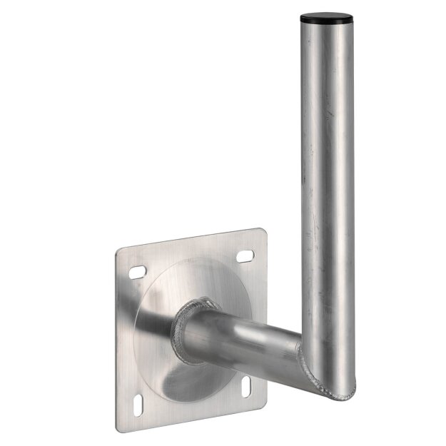 Wisi MN08B Alu-Wandhalterung verchromt Mast-Ø 50 mm Wandabstand 200 mm