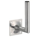 Wisi MN08B Alu-Wandhalterung verchromt Mast-Ø 50...