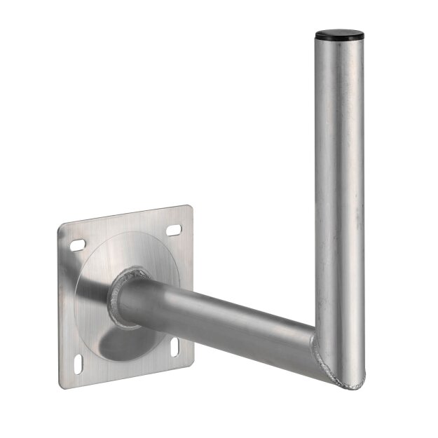 Wisi MN10B Alu-Wandhalterung verchromt Mast-Ø 50 mm Wandabstand 400 mm