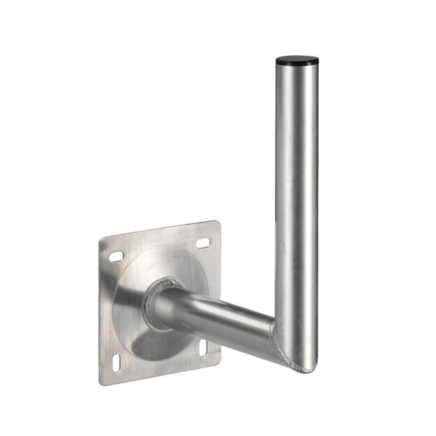 Wisi MN11B Alu-Wandhalterung verchromt Mast-Ø 50 mm Wandabstand 300 mm